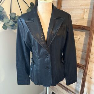 XOXO genuine leather jacket